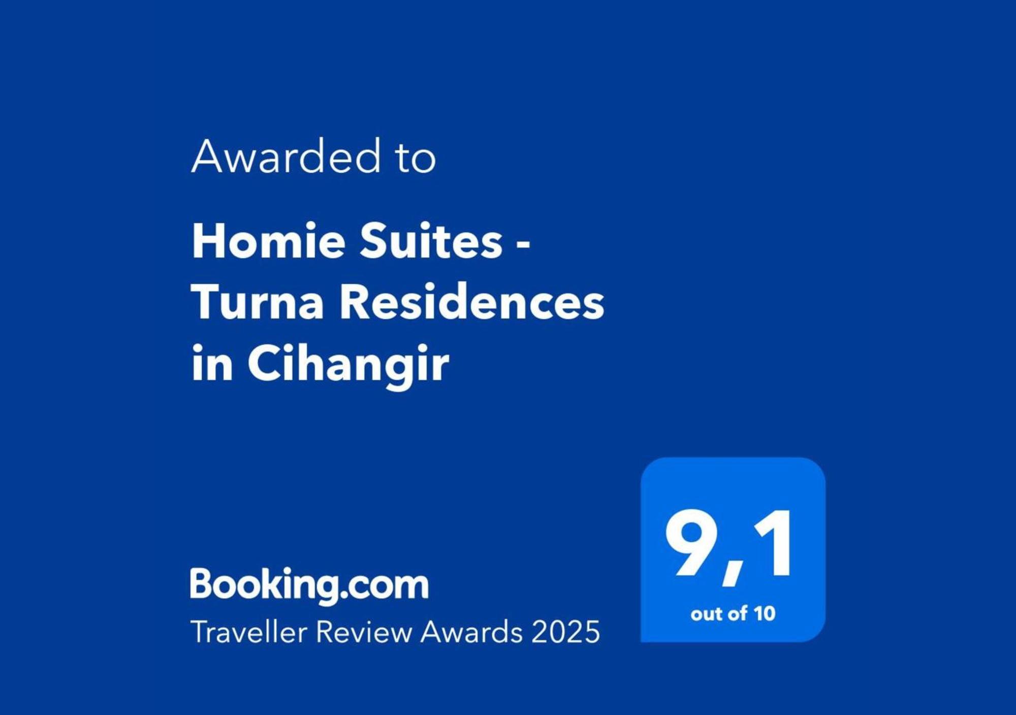 Appartement Homie - Turna Residences In Cihangir *